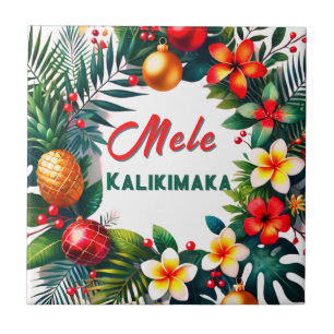 Mele Kalikimaka Tile