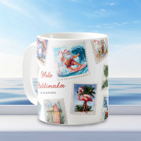 Mele Kalikimaka Tropical Stamps