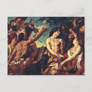 Meleager And Atalante By Jacob Jordaens Postcard