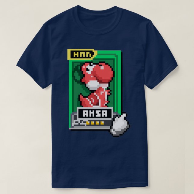 Melee aMSa Pixel Art T-Shirt (Design Front)
