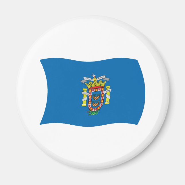 Melilla Flag Magnet (Front)