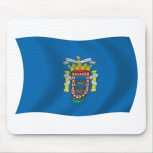 Melilla Flag Mousepad