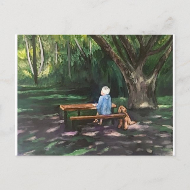 Melinda and Doolin Postcard (Front)