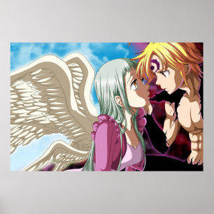 Meliodas and Elizabeth Poster