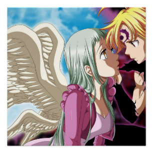 Meliodas and Elizabeth Poster