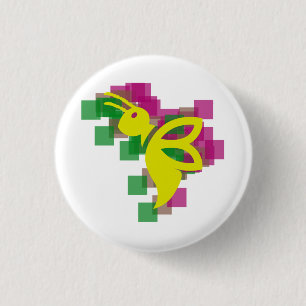 Melissa 3 cm round badge