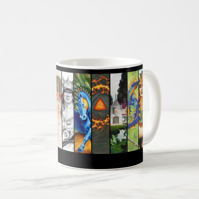 Melissa A Benson Sampler Coffee Mug (Front Right)