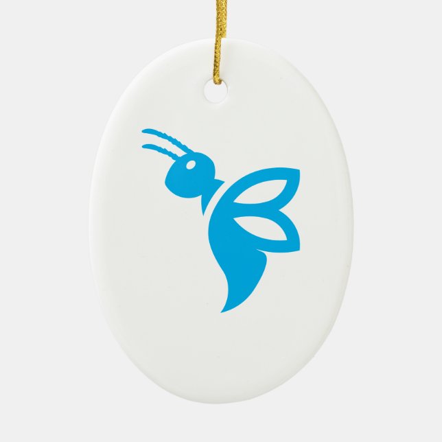 Melissa Ceramic Tree Decoration (Front)