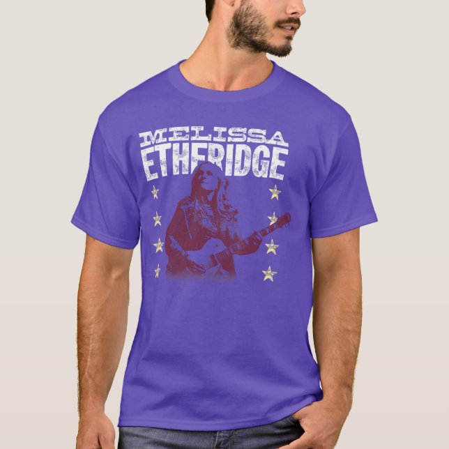 Melissa Etheridge Portrait boy friends T-Shirt (Front)