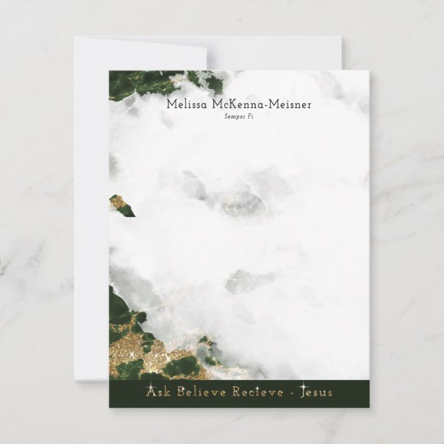 Melissa Flat Card 1 (Front)