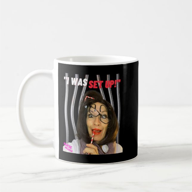 Melissa Line Help Support A Small Creator!#NurseMe Coffee Mug (Left)