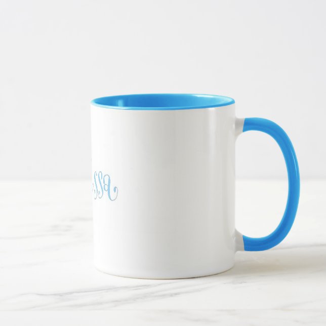 Melissa mug in blue (Right)
