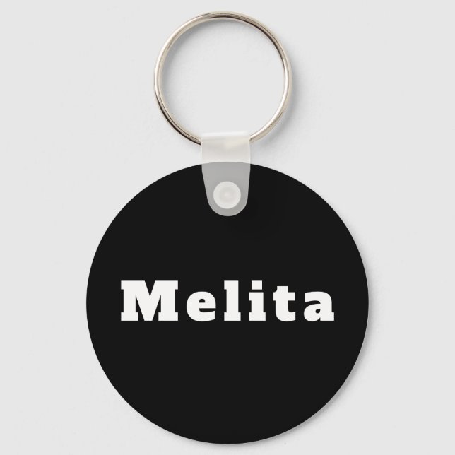 Melita Key Ring (Front)