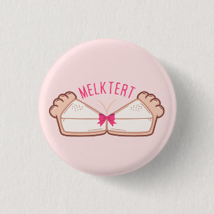MELKTERT Afrikaanse Boeremeisie 3 Cm Round Badge