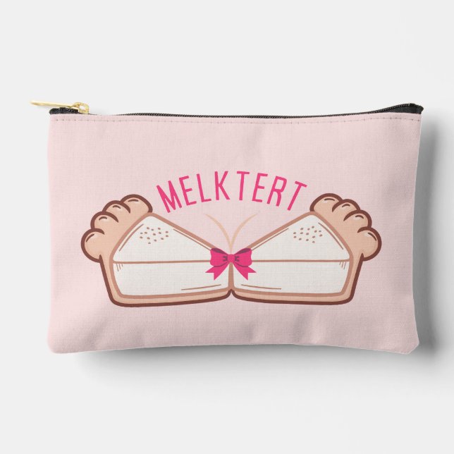 MELKTERT Afrikaanse Boeremeisie Accessory Pouch (Front)