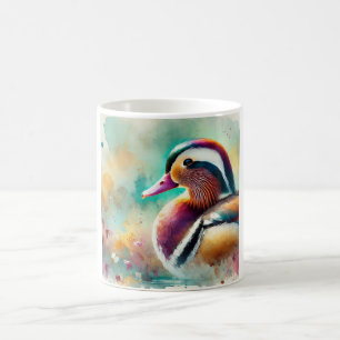 Mellers Duck 160724AREF233 - Watercolor Coffee Mug