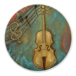 "Mello Cello" Ceramic Knob