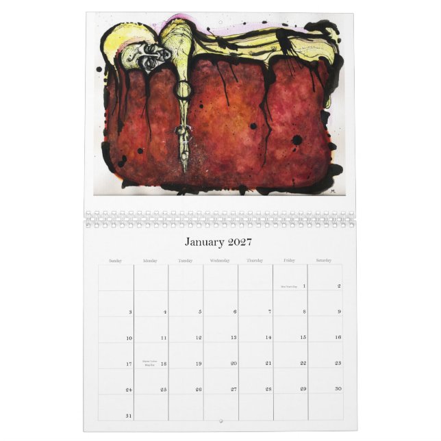 mellon calendar (Jan 2027)