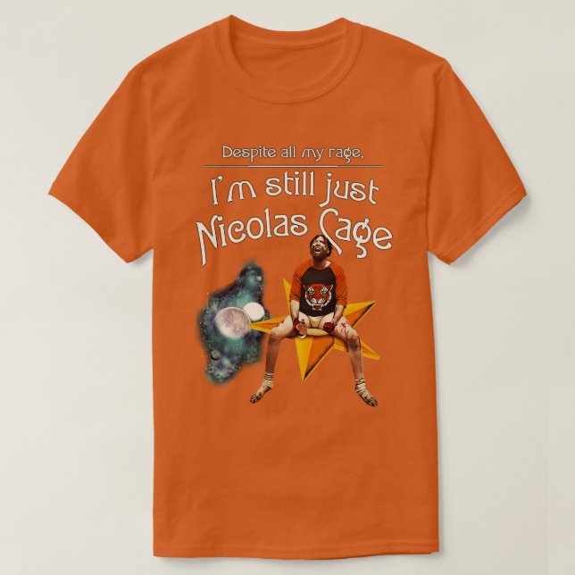 Mellon Collie Cage T-Shirt (Design Front)