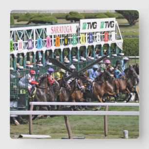 Mellon Turf Square Wall Clock