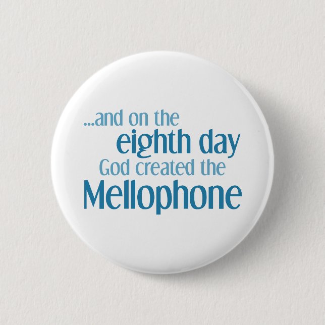 Mellophone Creation 6 Cm Round Badge (Front)