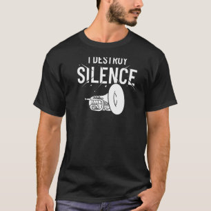 Mellophone Instrument Music Player Beginner Lesson T-Shirt
