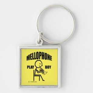 Mellophone Play Boy Key Ring