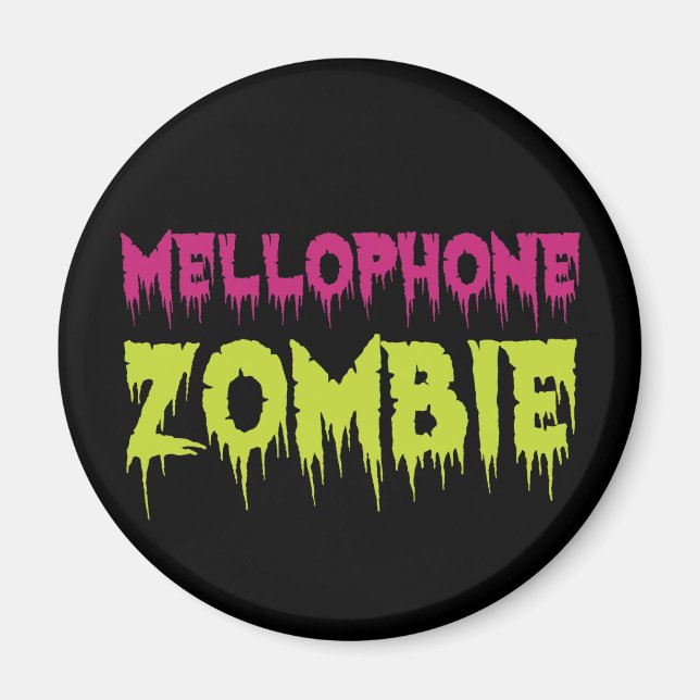 Mellophone Zombie Magnet (Front)