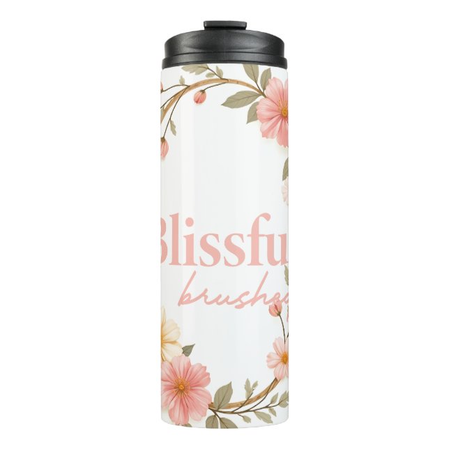 Mellow Blooms Thermal Tumbler (Front)