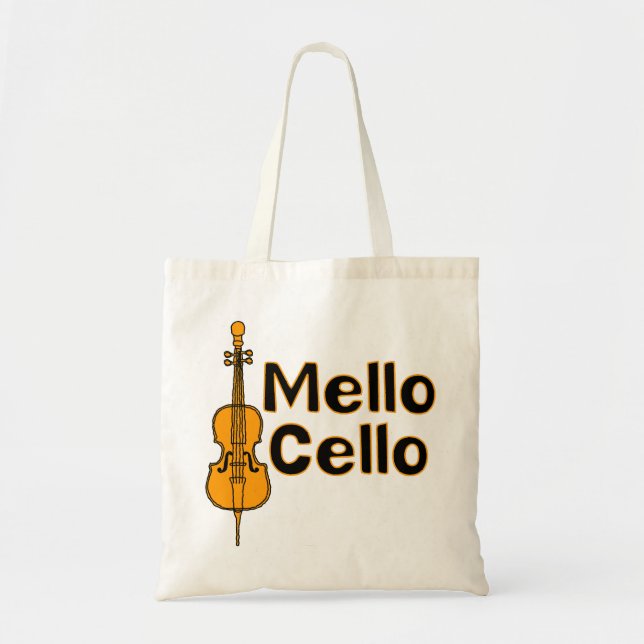Mellow Cello Tote Bag (Front)
