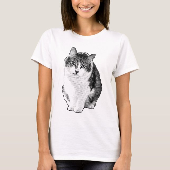 Mellow Dot Stillness T-Shirt (Front)