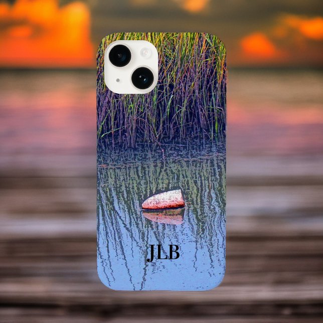 Mellow ine Marsh Boat Float in Marsh Grass Case-Mate iPhone Case (Creator Uploaded)
