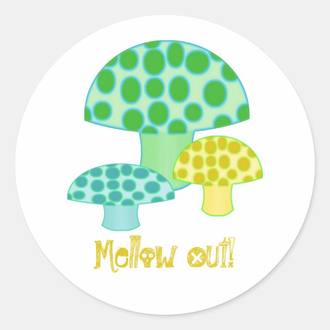 Mellow Out Sticker (Front)