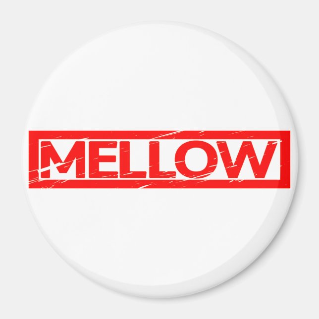 Mellow Stamp Magnet (Front)