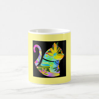 Mellow Yellow Cat Coffee Mug