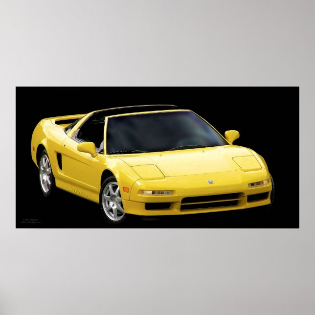 MELLOW YELLOW NSX POSTER (Front)