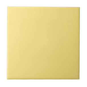 Mellow Yellow Solid Colour Tile