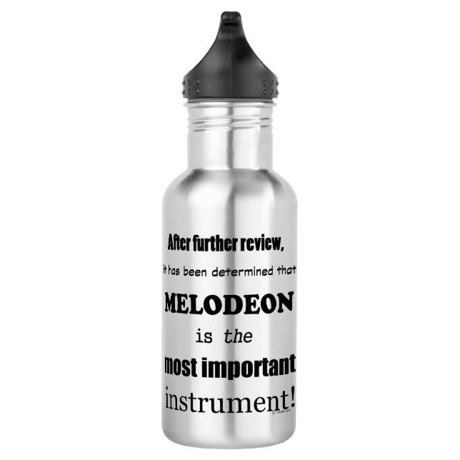 Melodeon  Most Important Instrument 532 Ml Water Bottle (Right)