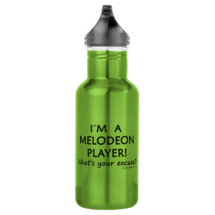 Melodeon Player Excuse 532 Ml Water Bottle