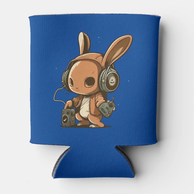Melodic Bunny: A Musical Journey Can Cooler (Front)