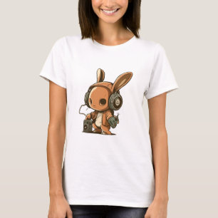 Melodic Bunny: A Musical Journey T-Shirt