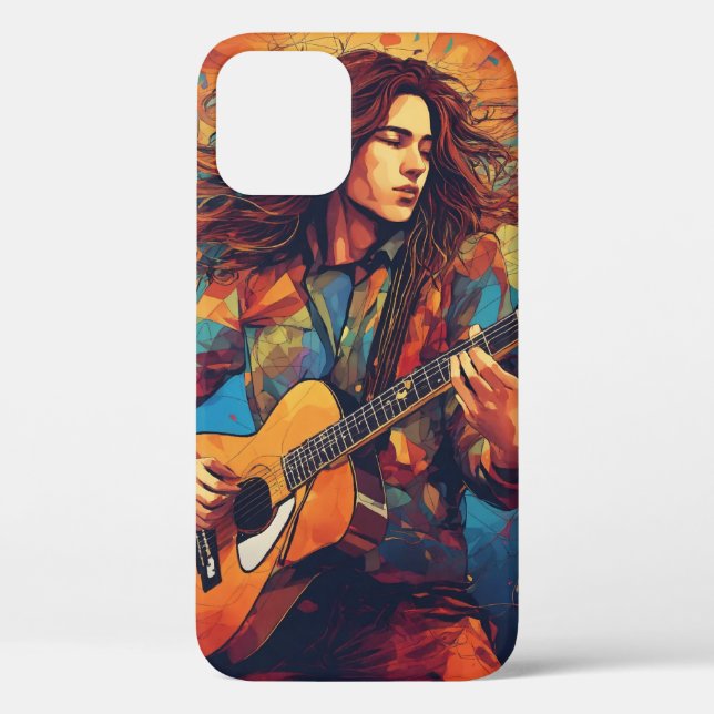 Melodic Whirlwind Case-Mate iPhone Case (Back)