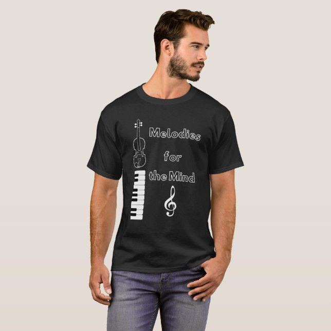 Melodies for the MInd T-Shirt (Front Full)