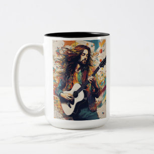 Melodies in Motion Two-Tone Coffee Mug