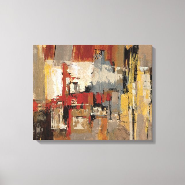 Melody for Guitar and Sax Canvas Print (Front)