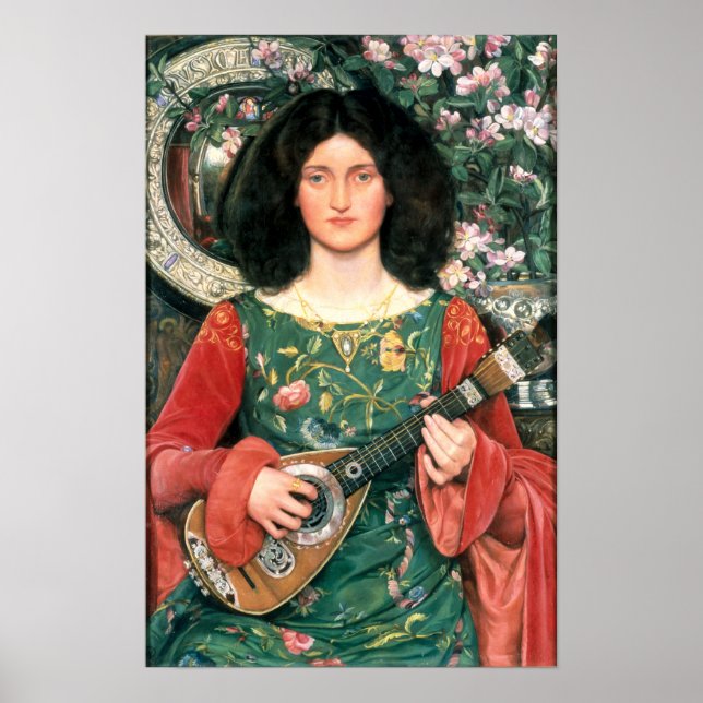 Melody (Musica) by Kate Bunce (1897) Poster (Front)
