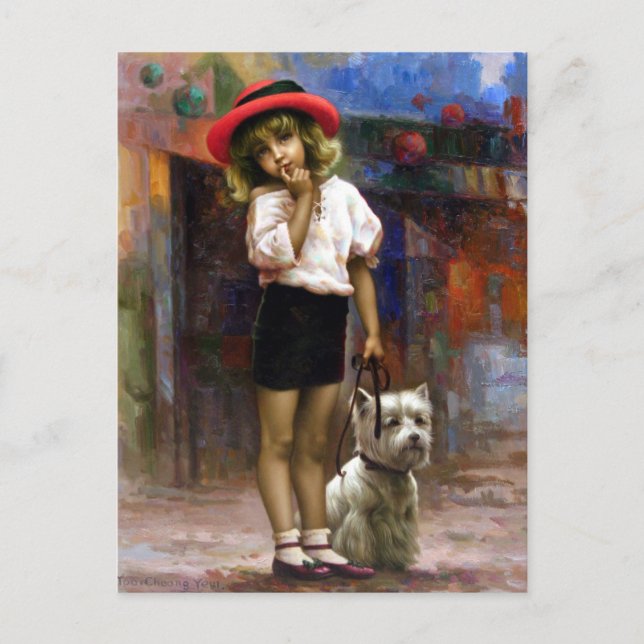 Melody of colours 1(Walk) Postcard (Front)