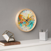 Melody of colours and music notes