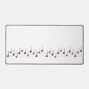 Melody of Love (Linear) Desk Mat