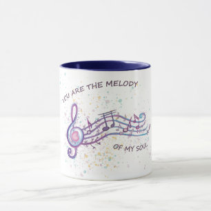 melody of my heart Valentine Mug